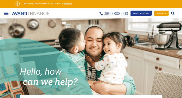 Avanti Finance screenshot