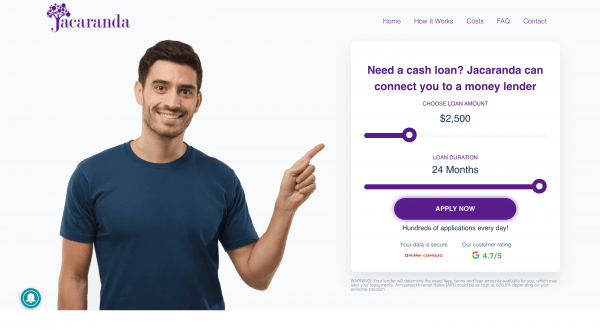 Jacaranda Finance screenshot