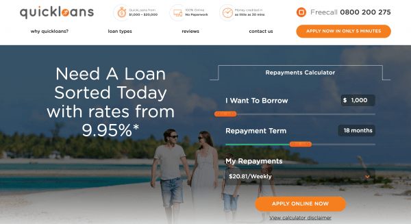 Quick Loans screenshot